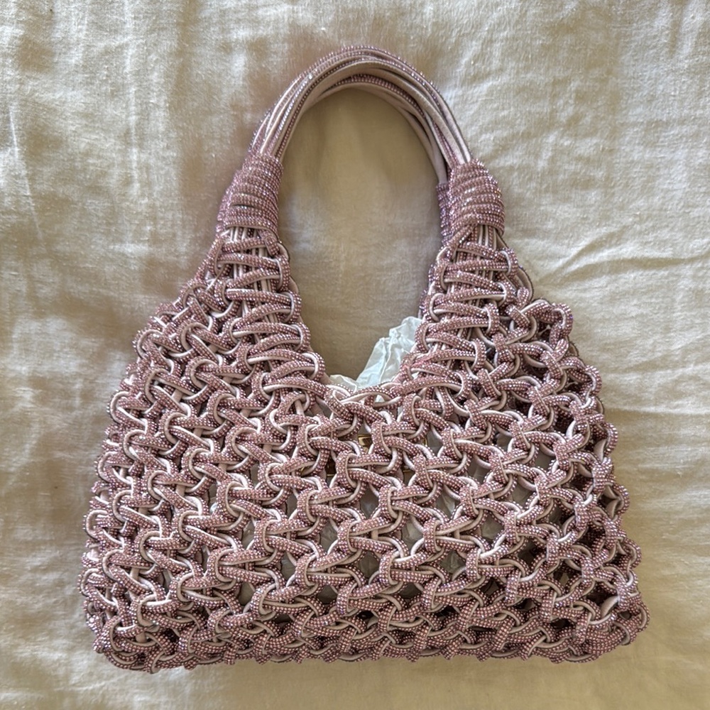 Hibourama Pink Crystal Handbag - Picture 3 of 7